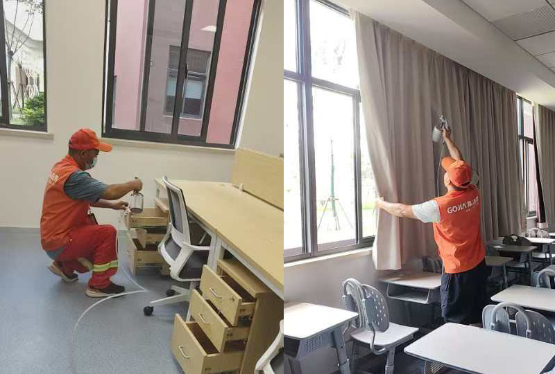 全方位除醛服務|上海鷹隆保障校園環境先行一步